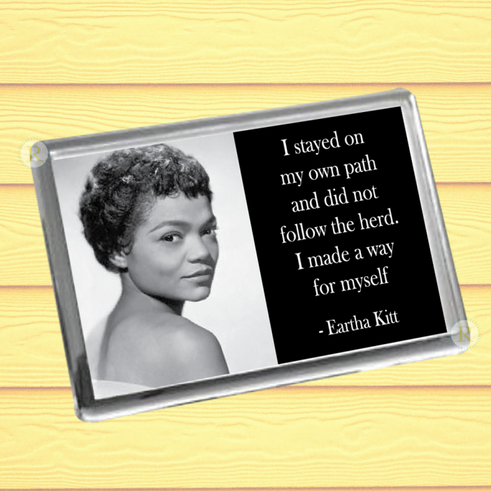 Eartha Kitt Fridge Magnet